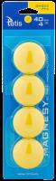 Opakowanie Magnesy do tablic Tetis żółte gładkie 40mm/4