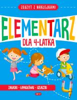Mały elementarz 4-latka. Autor: Opracowanie zbiorowe. SmakLiter.pl Okładka książki Mały elementarz 4-latka