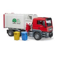 Opakowanie MAN TGS Śmieciarka z bocznym załadunkiem i koszami