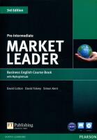 Market Leader 3Ed Pre-Intermed SB +DVD +MyEngL. Autor: Cotton David, Falvey David, Kent Simon. SmakLiter.pl Okładka książki Market Leader 3Ed Pre-Intermed SB +DVD +MyEngL