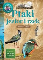 Młody Obserwator Przyrody. Ptaki jezior i rzek. Autor: Michał Brodacki (red.). SmakLiter.pl Okładka książki Młody Obserwator Przyrody. Ptaki jezior i rzek
