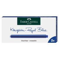 Naboje atramentowe długie Faber-Castell niebieskie 5 sztuk. Wydawca: Faber-Castell. SmakLiter.pl Opakowanie Naboje atramentowe długie Faber-Castell niebieskie 5 sztuk