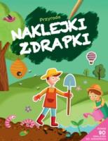 Naklejki zdrapki - Przyroda. Autor:   Praca zbiorowa. SmakLiter.pl Okładka książki Naklejki zdrapki - Przyroda