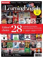 Okładka książki Newsweek Learning English 1/2021