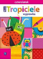 Okładka książki Nowi Tropiciele Czterolatek. Wyprawka 2021 WSIP