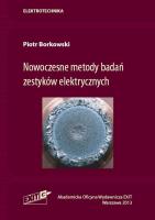 Okładka książki Nowoczesne metody badań zestyków elektrycznych