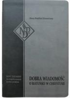 Okładka książki Nowy Testament NPD, szara, bez paginatorów