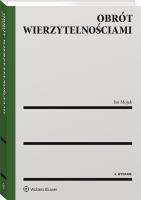 Obrót wierzytelnościami wyd.4/2021. Autor: Mojak Jan. SmakLiter.pl Okładka książki Obrót wierzytelnościami wyd.4/2021