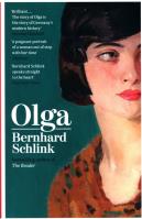 Olga. Autor: Schlink Bernhard. SmakLiter.pl Okładka książki Olga