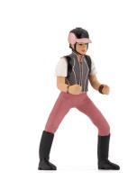 Papo Młoda dżokej kobieta w różowym stroju (52007). Autor: 52007. SmakLiter.pl Okładka książki Papo Młoda dżokej kobieta w różowym stroju (52007)