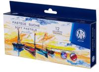 Pastele suche Astra prestige 12 kolorów. Wydawca: ASTRA art-pap. SmakLiter.pl Opakowanie Pastele suche Astra prestige 12 kolorów