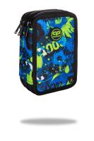 Opakowanie Piórnik Coolpack potrójny z wyposażeniem JUMPER 3FOOTBALL GREEN