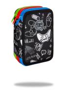 Opakowanie Piórnik Coolpack potrójny z wyposażeniem JUMPER 3GAME OVER