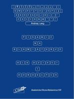 Pisanie na klawiaturze dla dzieci i dorosłych. Autor: Andrzej Lange (red.). SmakLiter.pl Okładka książki Pisanie na klawiaturze dla dzieci i dorosłych