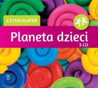 Okładka książki Planeta dzieci. Czterolatek Komplet 3 płyt CD