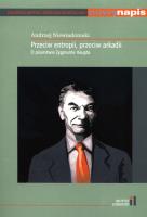 Przeciw entropii, przeciw arkadii. Autor: Andrzej Niewiadomski (red.). SmakLiter.pl Okładka książki Przeciw entropii, przeciw arkadii