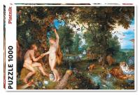 Opakowanie Puzzle 1000 Brueghel i Rubens Raj i grzech pierworodny