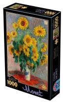 Opakowanie Puzzle 1000 Claude Monet, Bukiet słoneczników