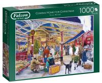 Puzzle 1000 Falcon Powrót do domu na święta G3. Wydawca: Jumbo. SmakLiter.pl Opakowanie Puzzle 1000 Falcon Powrót do domu na święta G3