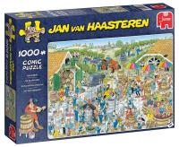 Puzzle 1000 Haasteren Wytwórnia win G3. Wydawca: Jumbo. SmakLiter.pl Opakowanie Puzzle 1000 Haasteren Wytwórnia win G3