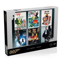 Puzzle 1000 James Bond 007 Actor debut. Wydawca: Winning Moves. SmakLiter.pl Opakowanie Puzzle 1000 James Bond 007 Actor debut