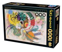 Opakowanie Puzzle 1000 Kandinsky, Dominacja kreski