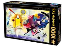 Opakowanie Puzzle 1000 Kandinsky, Żółty, czerwony, niebieski