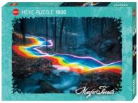 Puzzle 1000 Magiczny las, Tęczowa droga. Wydawca: Heye. SmakLiter.pl Opakowanie Puzzle 1000 Magiczny las, Tęczowa droga