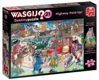 Puzzle 1000 Wasgij Napad na drodze G3. Wydawca: Jumbo. SmakLiter.pl Opakowanie Puzzle 1000 Wasgij Napad na drodze G3