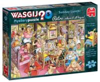 Puzzle 1000 Wasgij Niedzielny obiad G3. Wydawca: Jumbo. SmakLiter.pl Opakowanie Puzzle 1000 Wasgij Niedzielny obiad G3
