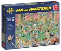 Puzzle 1500 Haasteren Klub bilardowy G3. Wydawca: Jumbo. SmakLiter.pl Opakowanie Puzzle 1500 Haasteren Klub bilardowy G3