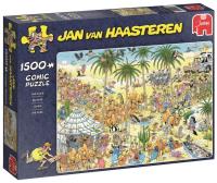 Puzzle 1500 Haasteren Oaza G3. Wydawca: Jumbo. SmakLiter.pl Opakowanie Puzzle 1500 Haasteren Oaza G3