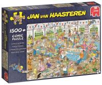 Puzzle 1500 Haasteren Starcie piekarzy G3. Wydawca: Jumbo. SmakLiter.pl Opakowanie Puzzle 1500 Haasteren Starcie piekarzy G3