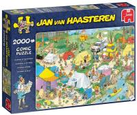 Puzzle 2000 Haasteren Pole namiotowe G3. Wydawca: Jumbo. SmakLiter.pl Opakowanie Puzzle 2000 Haasteren Pole namiotowe G3
