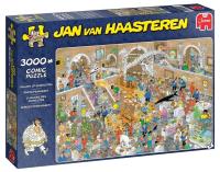 Puzzle 3000 Haasteren Wystawa ciekawostek G3. Wydawca: Jumbo. SmakLiter.pl Opakowanie Puzzle 3000 Haasteren Wystawa ciekawostek G3