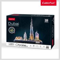 Puzzle 3D Dubaj. Wydawca: Cubic Fun. SmakLiter.pl Opakowanie Puzzle 3D Dubaj
