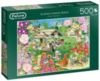 Puzzle 500 Falcon Karmnik dla ptaków latem G3. Wydawca: Jumbo. SmakLiter.pl Opakowanie Puzzle 500 Falcon Karmnik dla ptaków latem G3