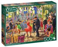 Puzzle 500 Falcon Tańczyć całą noc G3. Wydawca: Jumbo. SmakLiter.pl Opakowanie Puzzle 500 Falcon Tańczyć całą noc G3