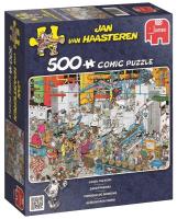 Puzzle 500 Haasteren Fabryka cukierków G3. Wydawca: Jumbo. SmakLiter.pl Opakowanie Puzzle 500 Haasteren Fabryka cukierków G3