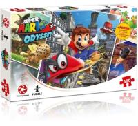 Puzzle 500 Super Mario Odyssey. Wydawca: Winning Moves. SmakLiter.pl Opakowanie Puzzle 500 Super Mario Odyssey