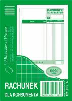 Opakowanie Rachunek dla konsumenta A6 wielokopia