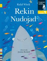 Rekin nudojad. Czytam sobie. Poziom 1. Autor: Rafał Witek. SmakLiter.pl Okładka książki Rekin nudojad. Czytam sobie. Poziom 1