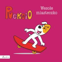 Reksio. Wesołe miasteczko. Autor: Szarf Maria. SmakLiter.pl Okładka książki Reksio. Wesołe miasteczko