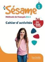 Sesame 1 ćwiczenia + online /PACK/. Autor: Denisot Hugues, Marianne Capouet. SmakLiter.pl Okładka książki Sesame 1 ćwiczenia + online /PACK/