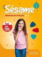 Sesame 1 podręcznik + podręcznik online /PACK/. Autor: Denisot Hugues, Marianne Capouet. SmakLiter.pl Okładka książki Sesame 1 podręcznik + podręcznik online /PACK/