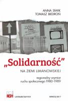Okładka książki Solidarność na ziemi limanowskiej