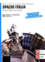 Spazio Italia 1 Corso di italiano per stranieri. Autor: Tommasini  Maria Gloria, Diaco	 Mimma Flavia. SmakLiter.pl Okładka książki Spazio Italia 1 Corso di italiano per stranieri