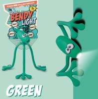 Opakowanie Super Bendy Lampka do książki - zielona