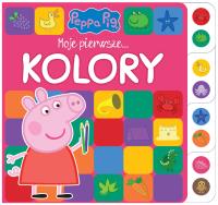 Okładka książki Świnka Peppa. Moje Pierwsze.. kolory