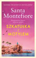 Szkatułka z motylem. Autor: Montefiore Santa. SmakLiter.pl Okładka książki Szkatułka z motylem